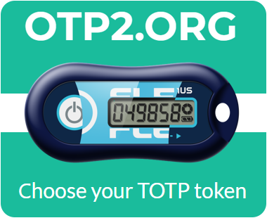 Choose your TOTP token